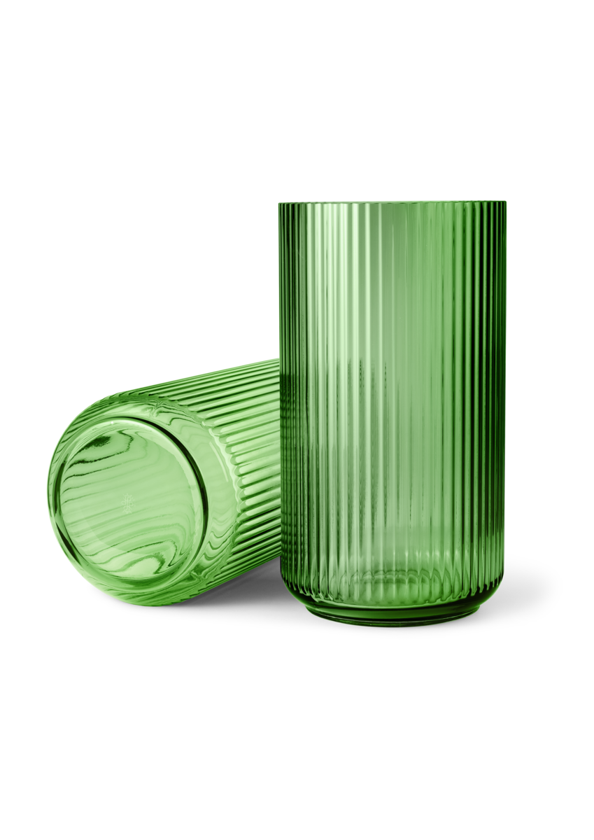 Lyngby Porcelæn Vase, Green