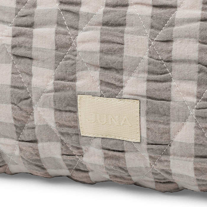 JUNA Karla Toiletry Bag, Grey/Birch