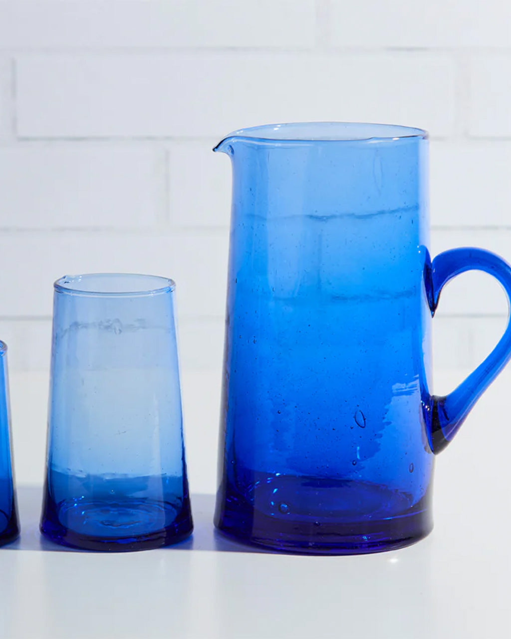 Verve Culture Moroccan Cone Jugs | Blue