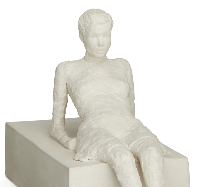 Kähler Character The Attentive One, Unglazed, H: 5.1"