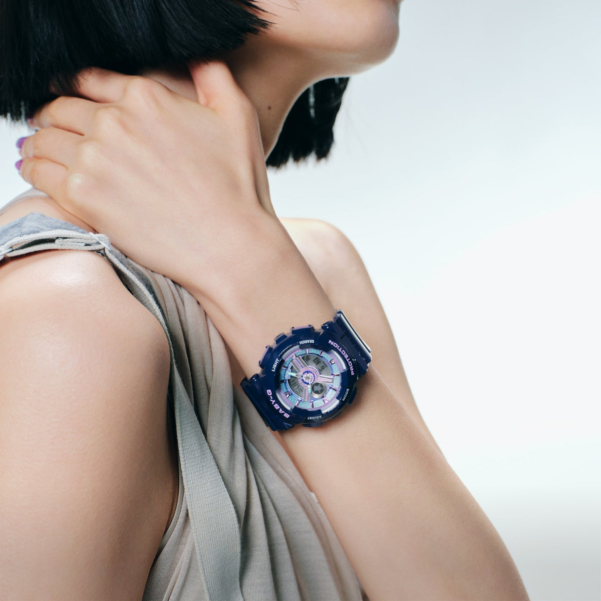 Casio BABY-G BA110MC-2A Analog-Digital Watch, wrist view