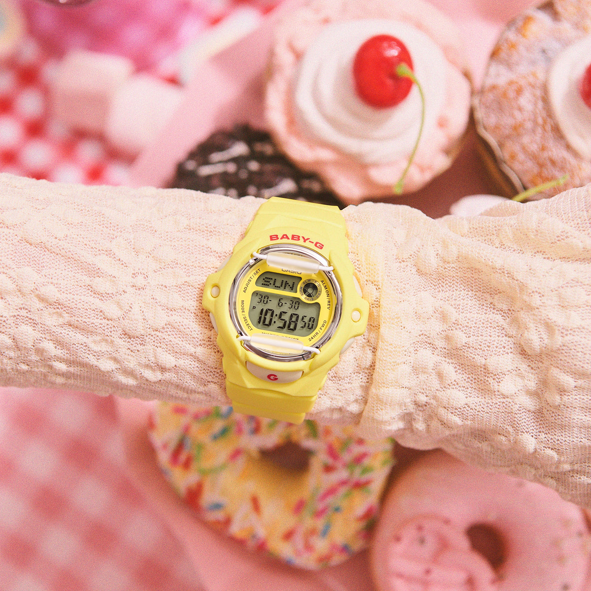 Casio BABY-G BG169CH-9 Digital Watch, wrist view