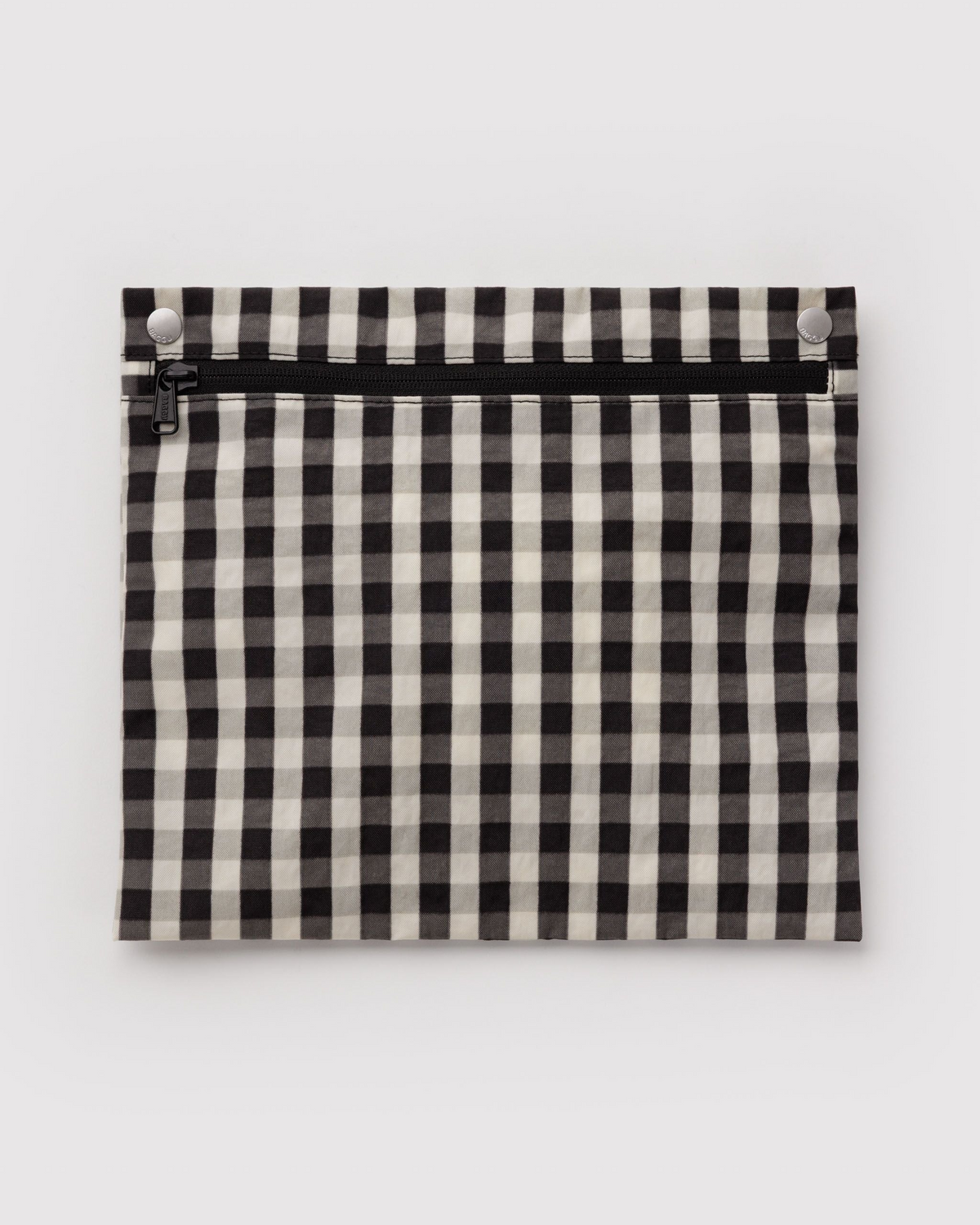 Baggu Cloud Carry-on | Black and Cream Gingham