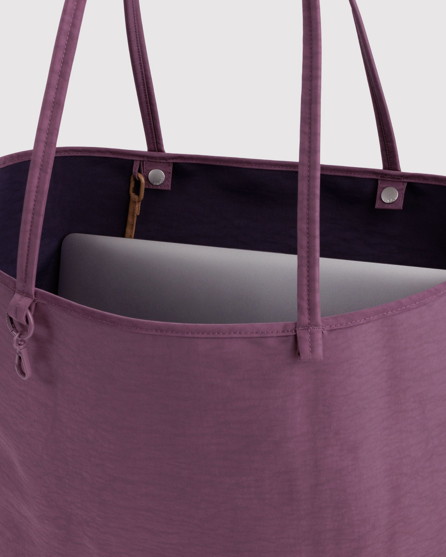 Baggu Large Nylon Reversible Tote | Wild Plum Mix