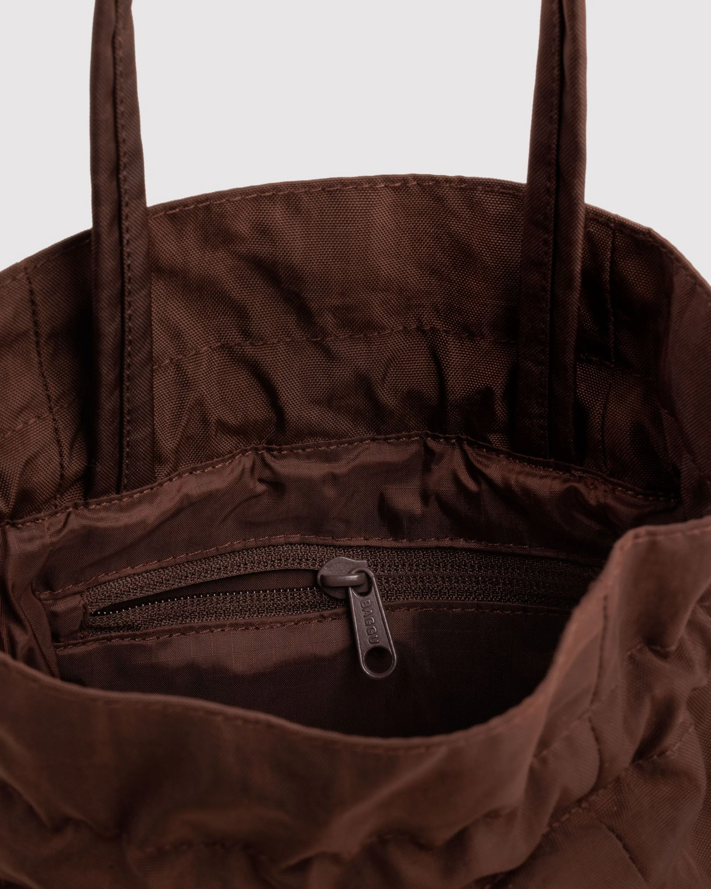 Baggu Nylon Drawstring Bag | Coffee