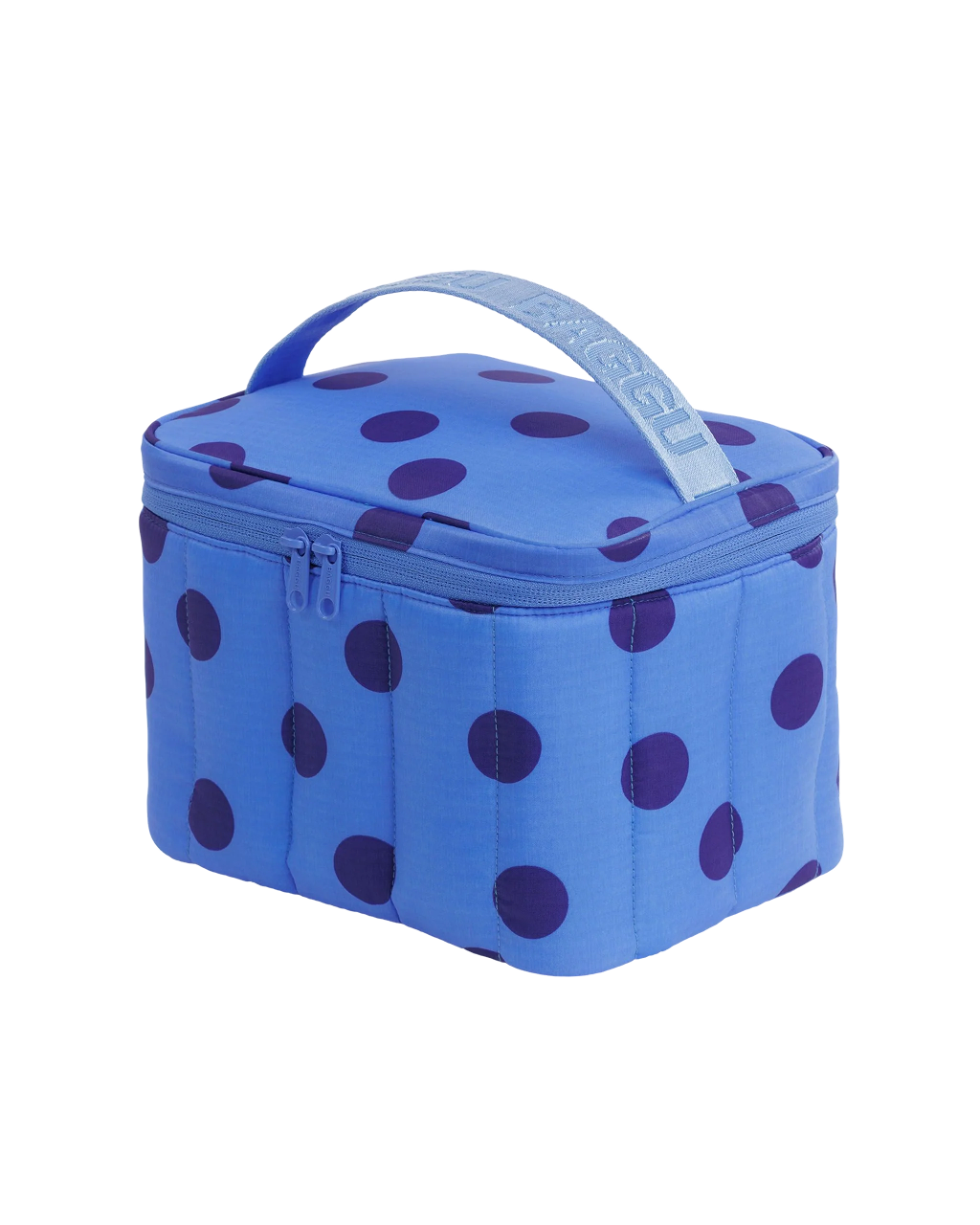 Baggu Puffy Laptop Sleeve 16" | Blue Polka Dot