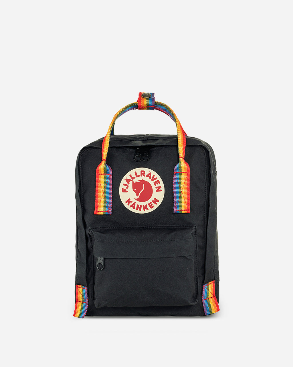 kanken mini backpacks on sale Fjallraven Kanken Rainbow Mini Backpack: Embrace Diversity and Joy – BrandsWalk
