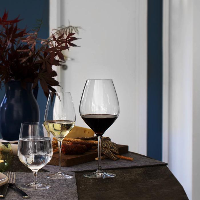 Holmegaard Cabernet Tumbler, Clear, 12.2 Oz, 6 Pcs.