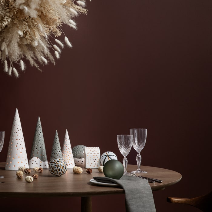 Kähler Urbania Lighthouse Town House, White, H: 4.9"