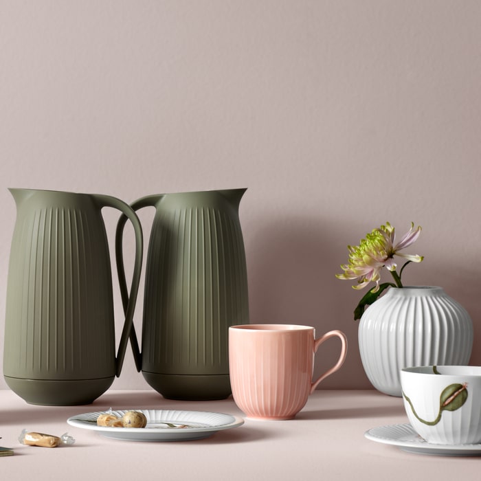 Kähler Hammershøi Vase, White, H: 5.1"