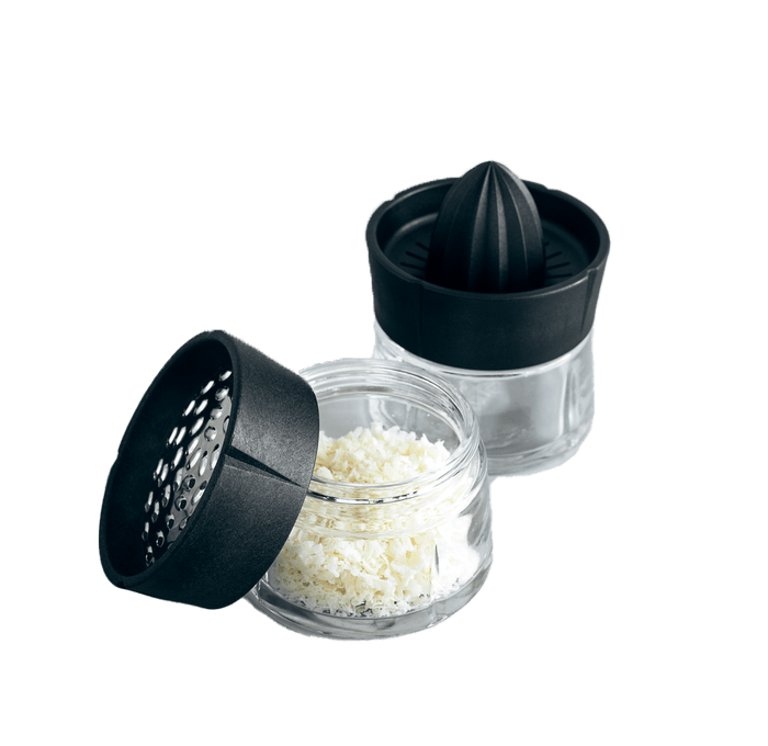 Rosendahl Grand Cru Grater, Black/Steel, H: 1.6"