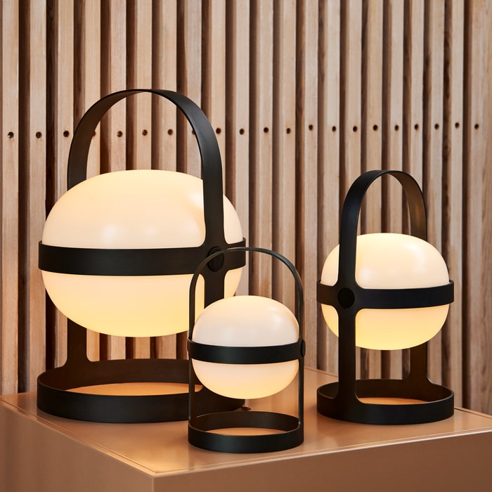 Rosendahl Soft Spot Solar Lantern, Black