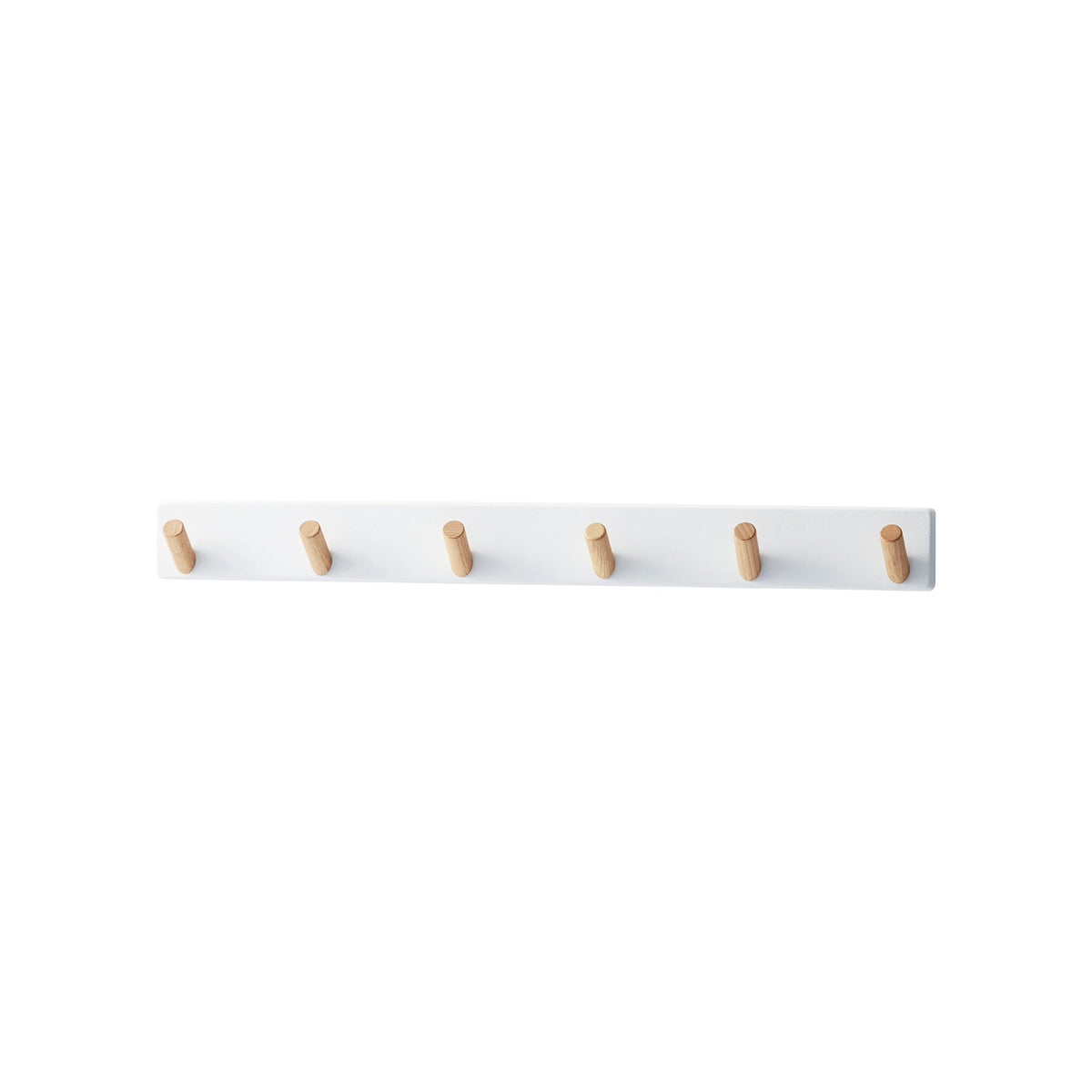 Wall-Mounted Coat Rack - Steel + Wood