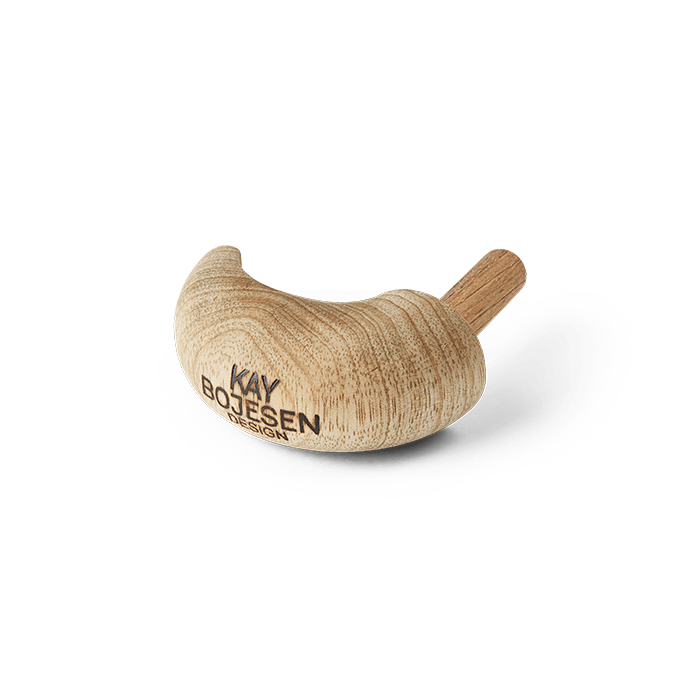 Kay Bojesen Spare Part for Monkey, Large Paw with Logo, Teak/Limba