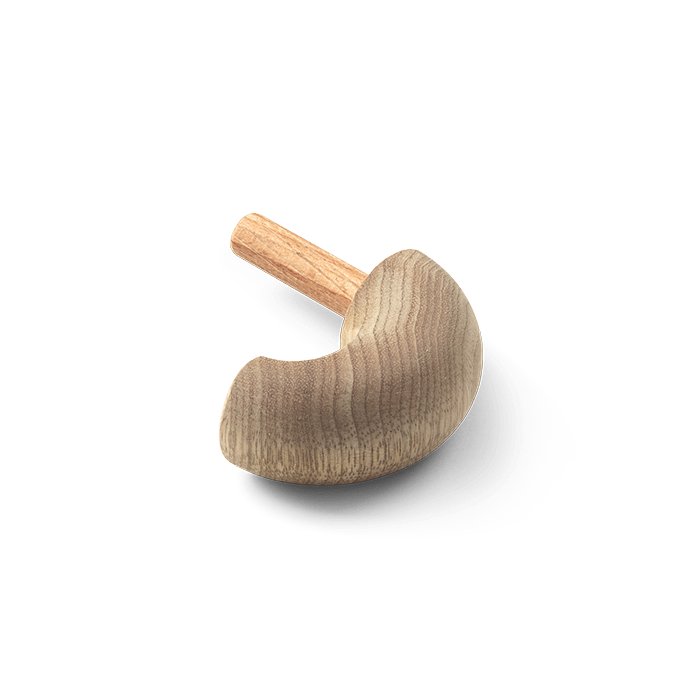 Kay Bojesen Spare Part for Monkey, Large Paw without Logo, Teak/Limba