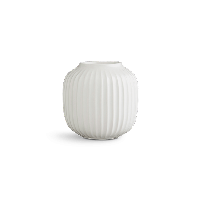 Kähler Hammershøi Tealight Holder, White, H: 3.7"