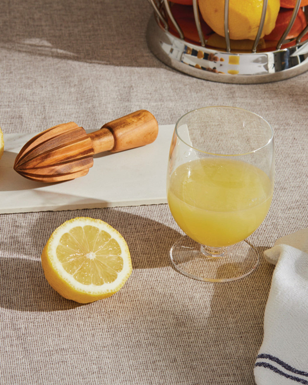 Alessi Lemon Squeezer in Use