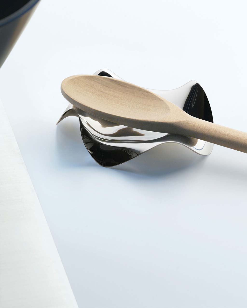 Alessi Blip Spoon Rest with Spoon