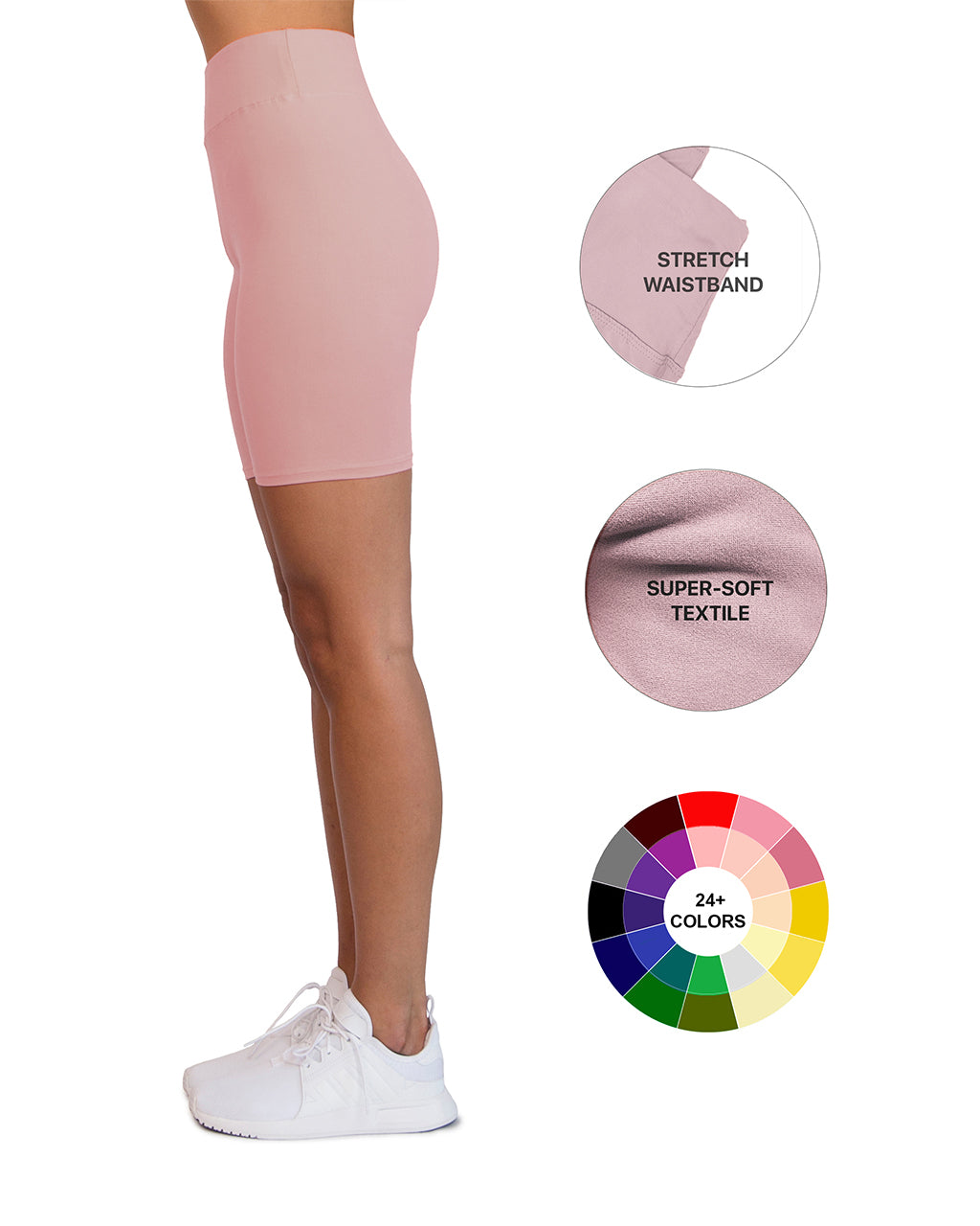 OCOMMO Biker Shorts - One Size