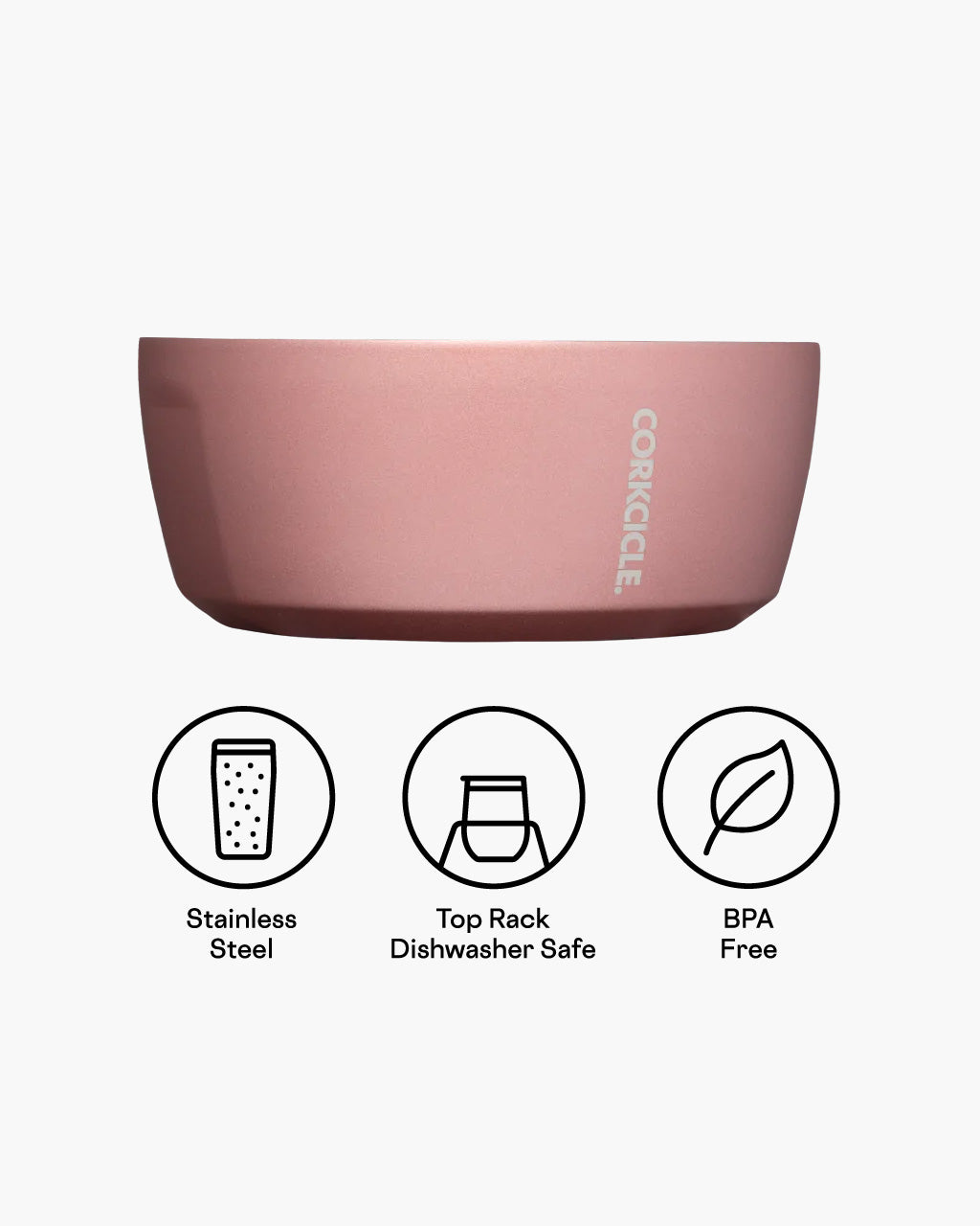 Corkcicle Dog Bowl | Ceramic Sierra