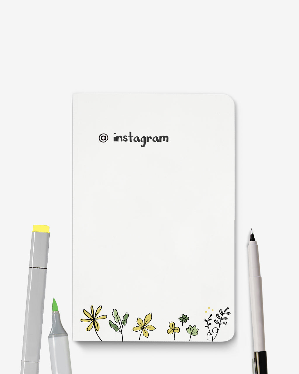 Denik x BrandsWalk Lay Flat Blank Notebook- Follow