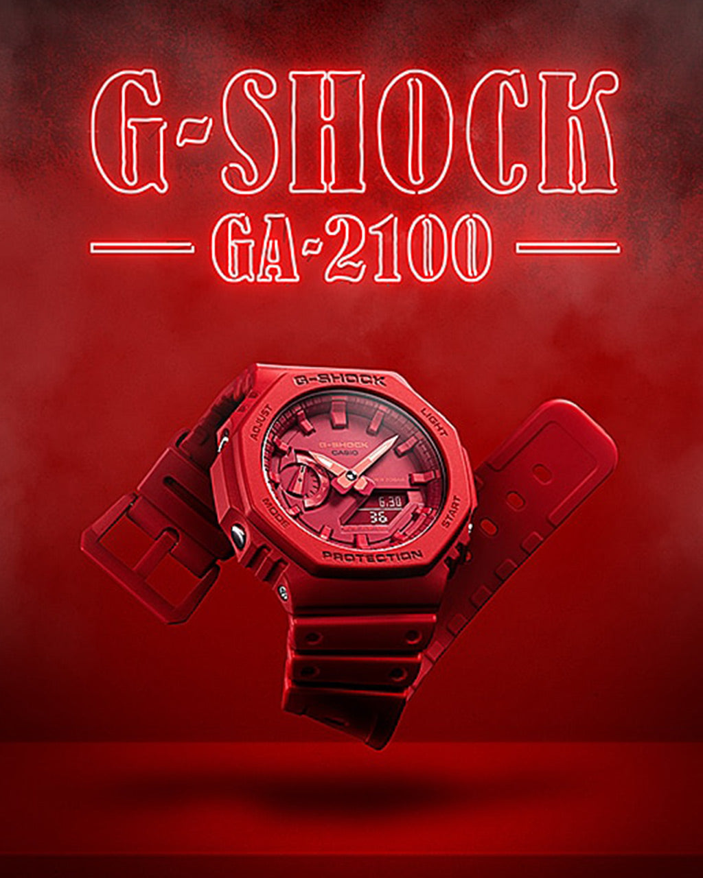 G-Shock GA-2100-4A Analog Digital Watch
