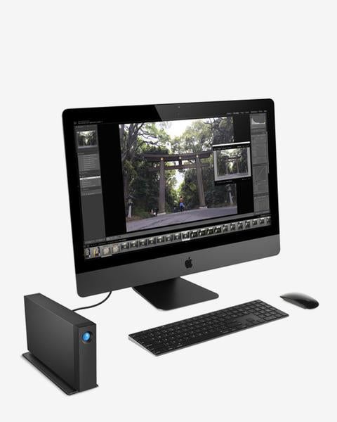 LaCie d2 Professional 14TB External Hard Drive Desktop Set Up