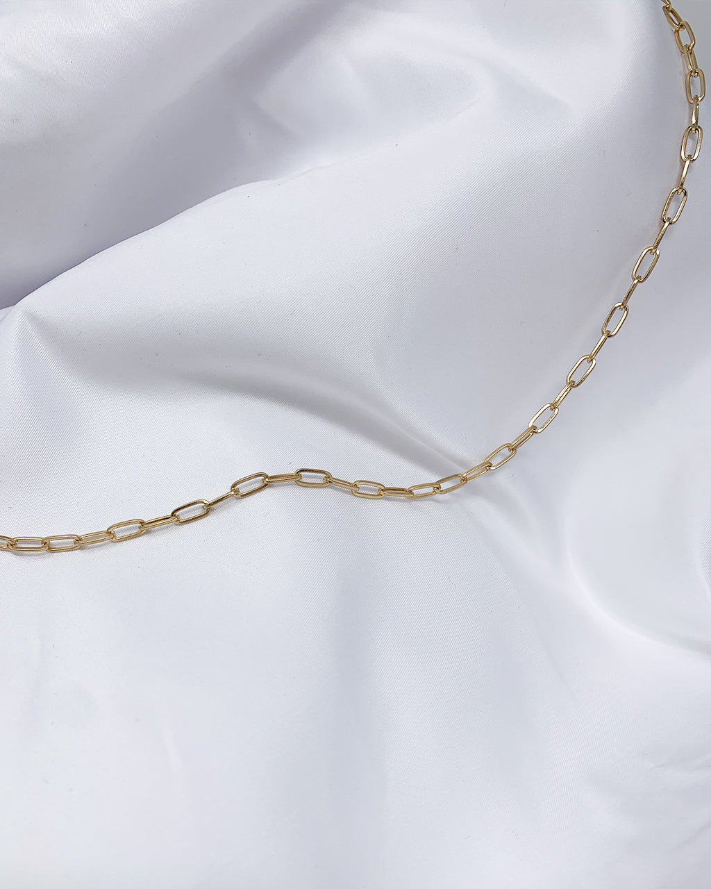 Dainty Oval Chain Face Cover / Glasses Chain