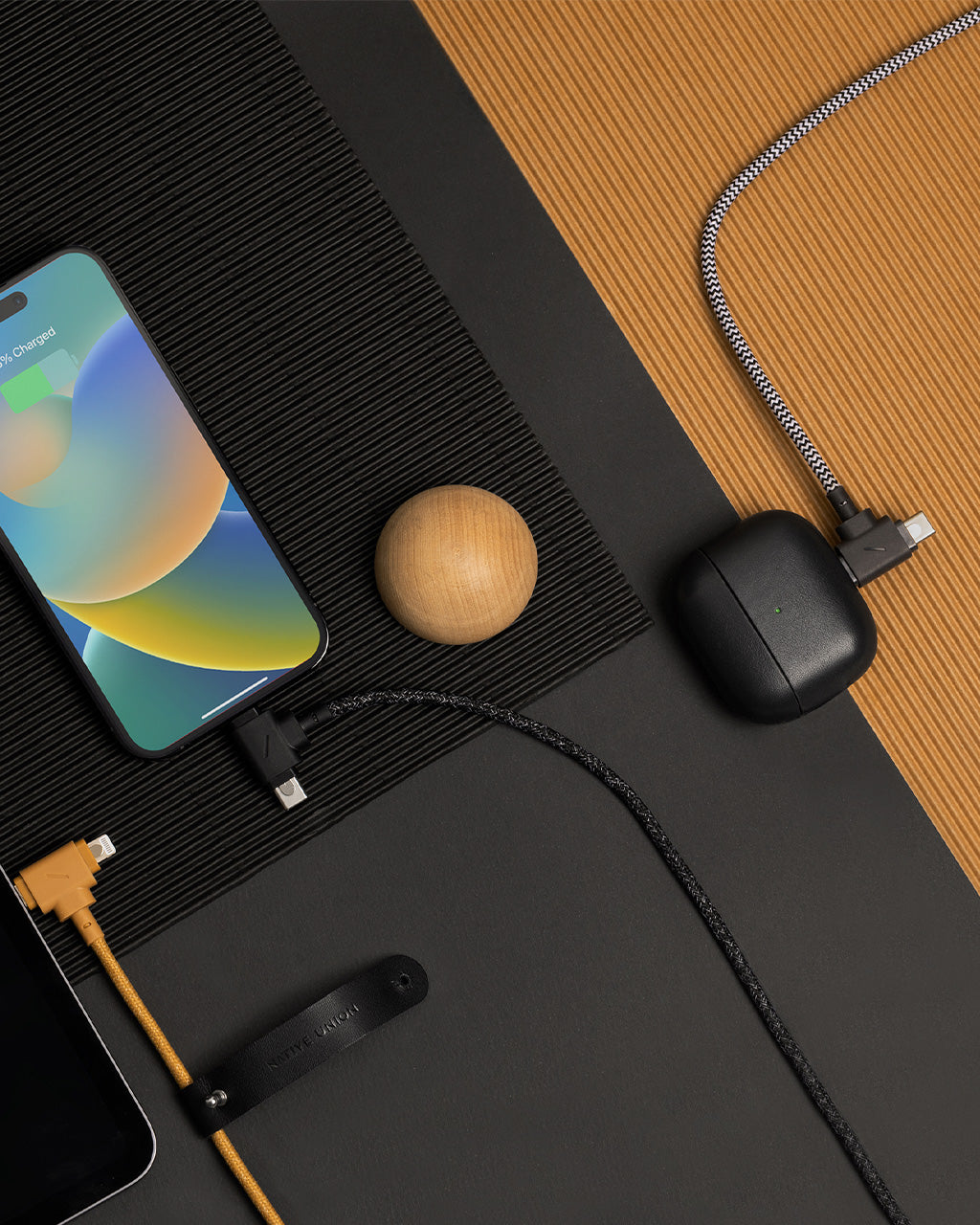 Native Union Belt Cable Duo 5ft (USB-C to C/L)