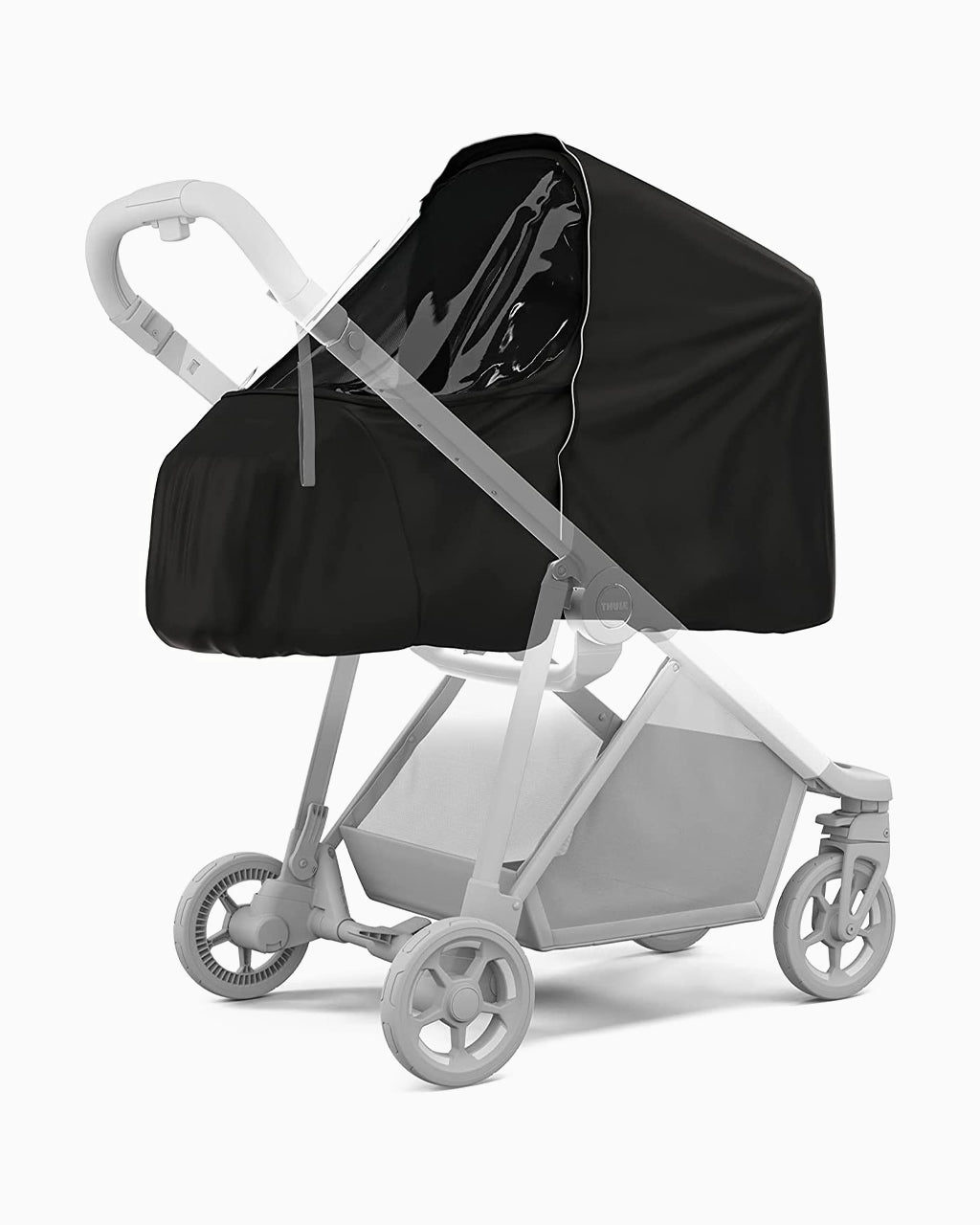 Thule Shine All Weather Cover on Stroller