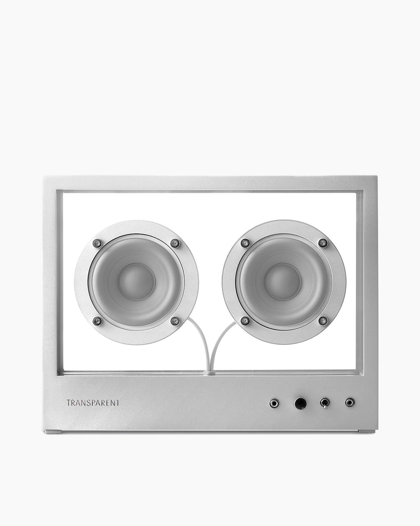 Small Transparent Speaker Metal – BrandsWalk