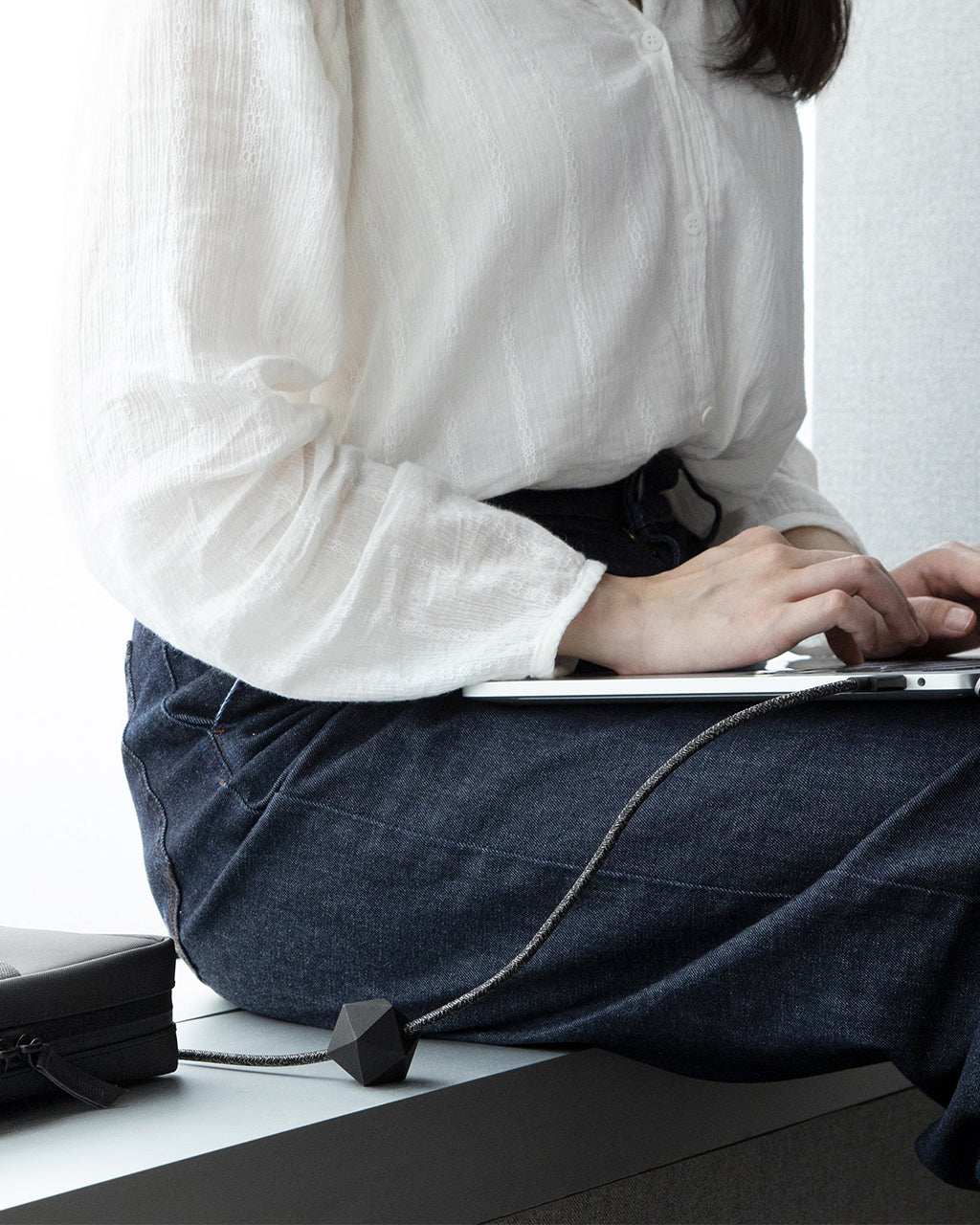 Native Union Type-C Desk Cable Cosmos on Desk