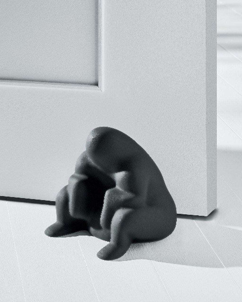 Alessi Doorstop Dede in Use