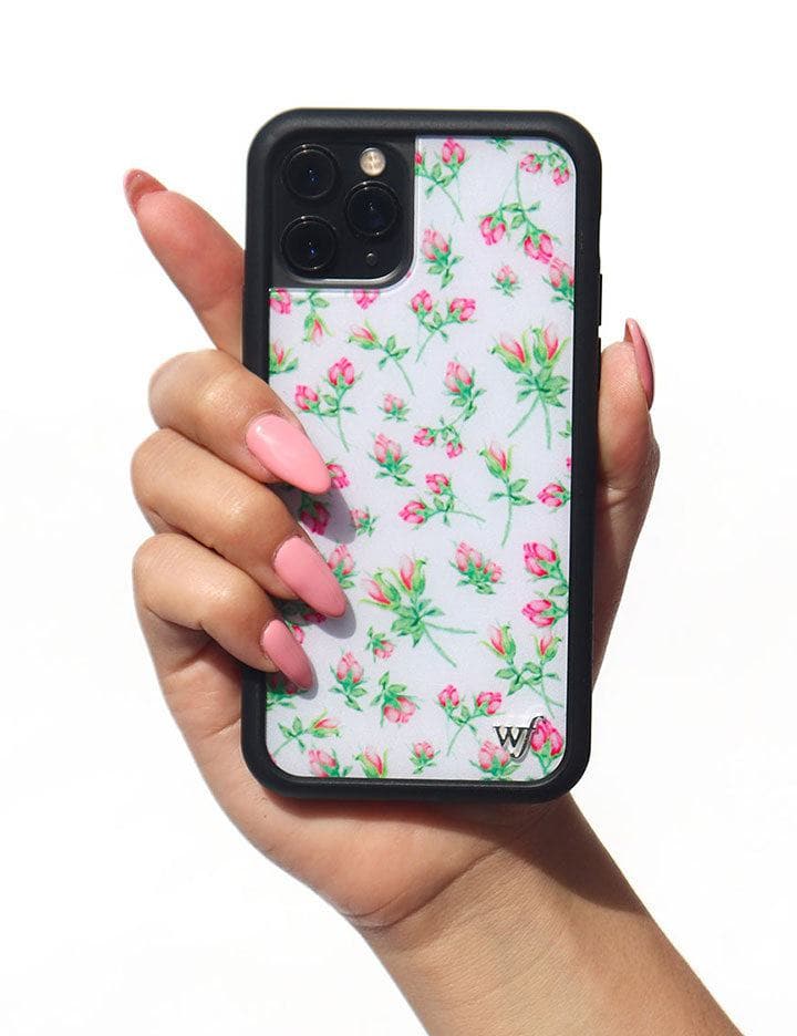 Wildflowers Posie Rosie | Pink iPhone Case