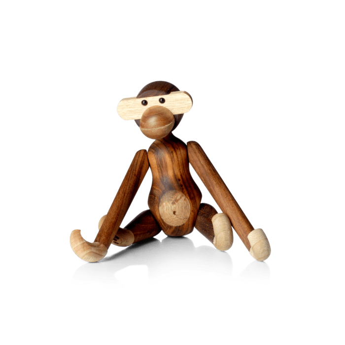 Kay Bojesen Monkey, Teak/Limba