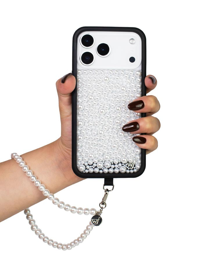 Wild Flower Pearl Wristlet