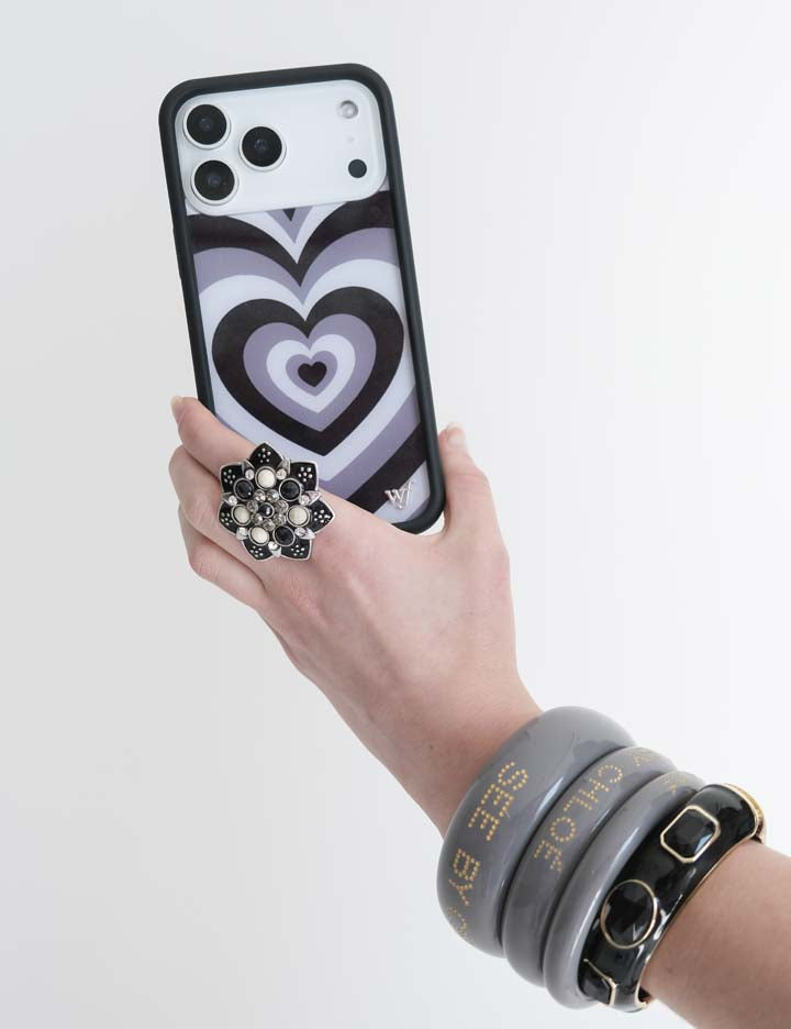 Latte Love | Midnight iPhone Case