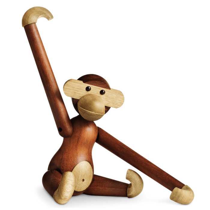 Kay Bojesen Monkey, Teak/Limba