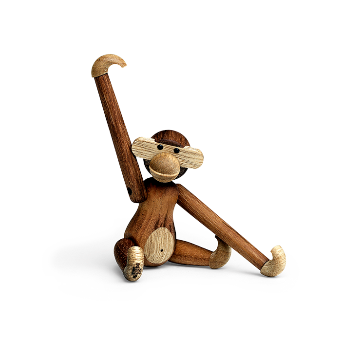 Kay Bojesen Monkey, Teak/Limba