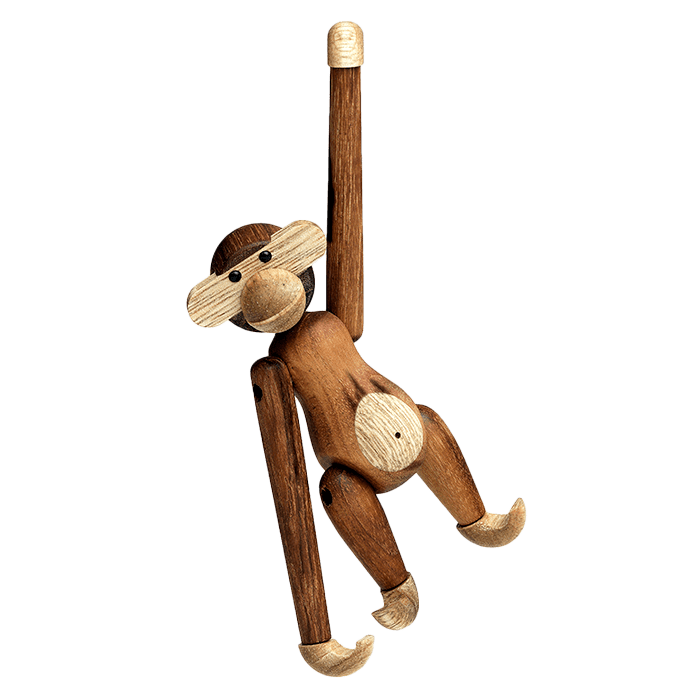Kay Bojesen Monkey, Teak/Limba