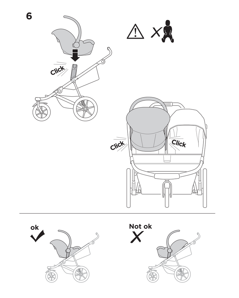 Thule Urban Glide 3 Double Car Seat Adapter For Maxi-Cosi – BrandsWalk