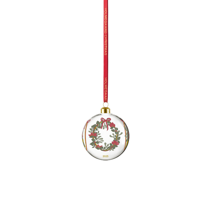 Holmegaard Annual Christmas Bauble, Clear