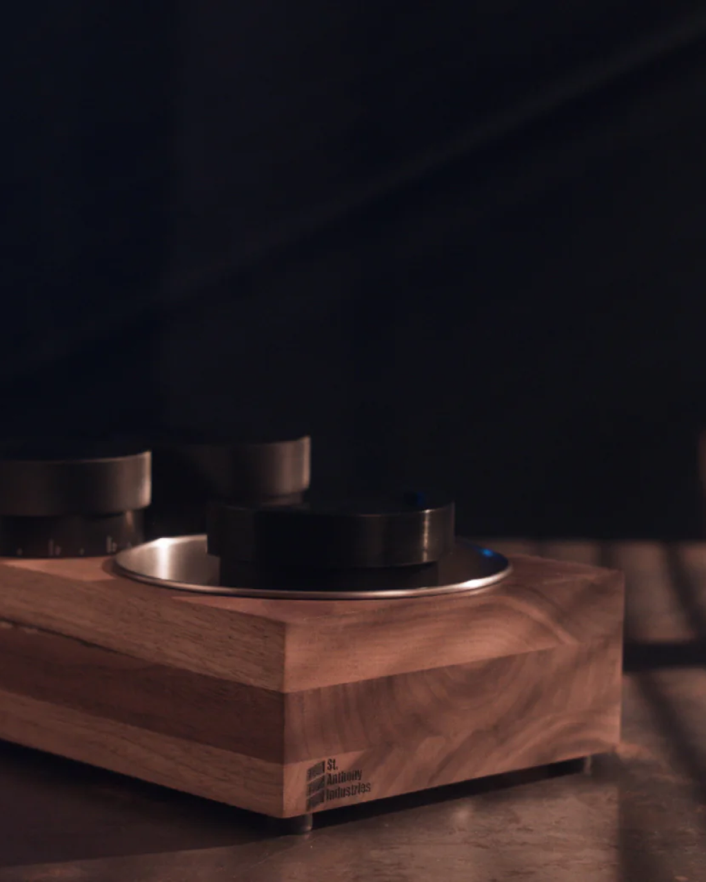 Saint Anthony Industries The Bloc Espresso Knock Box + Tamp Station