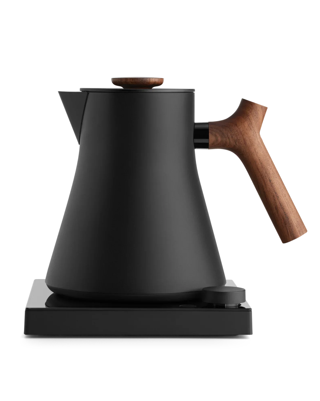 | Matte Black and Walnut