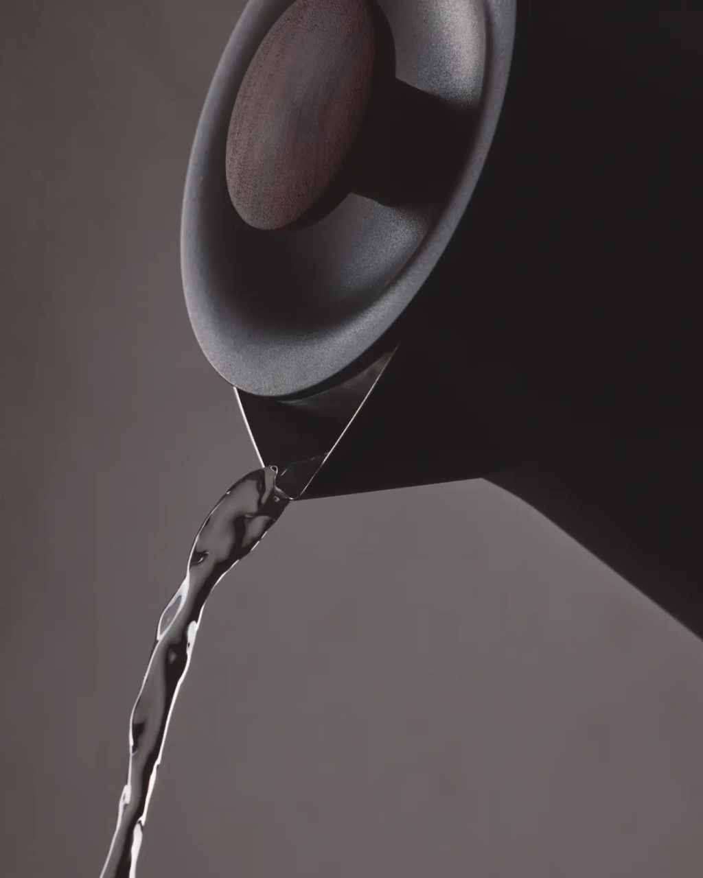 | Matte Black and Walnut