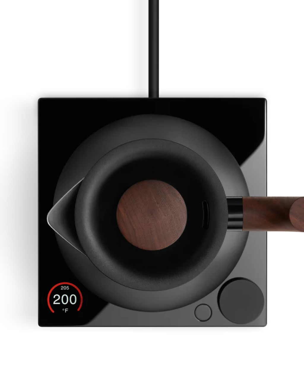 | Matte Black and Walnut