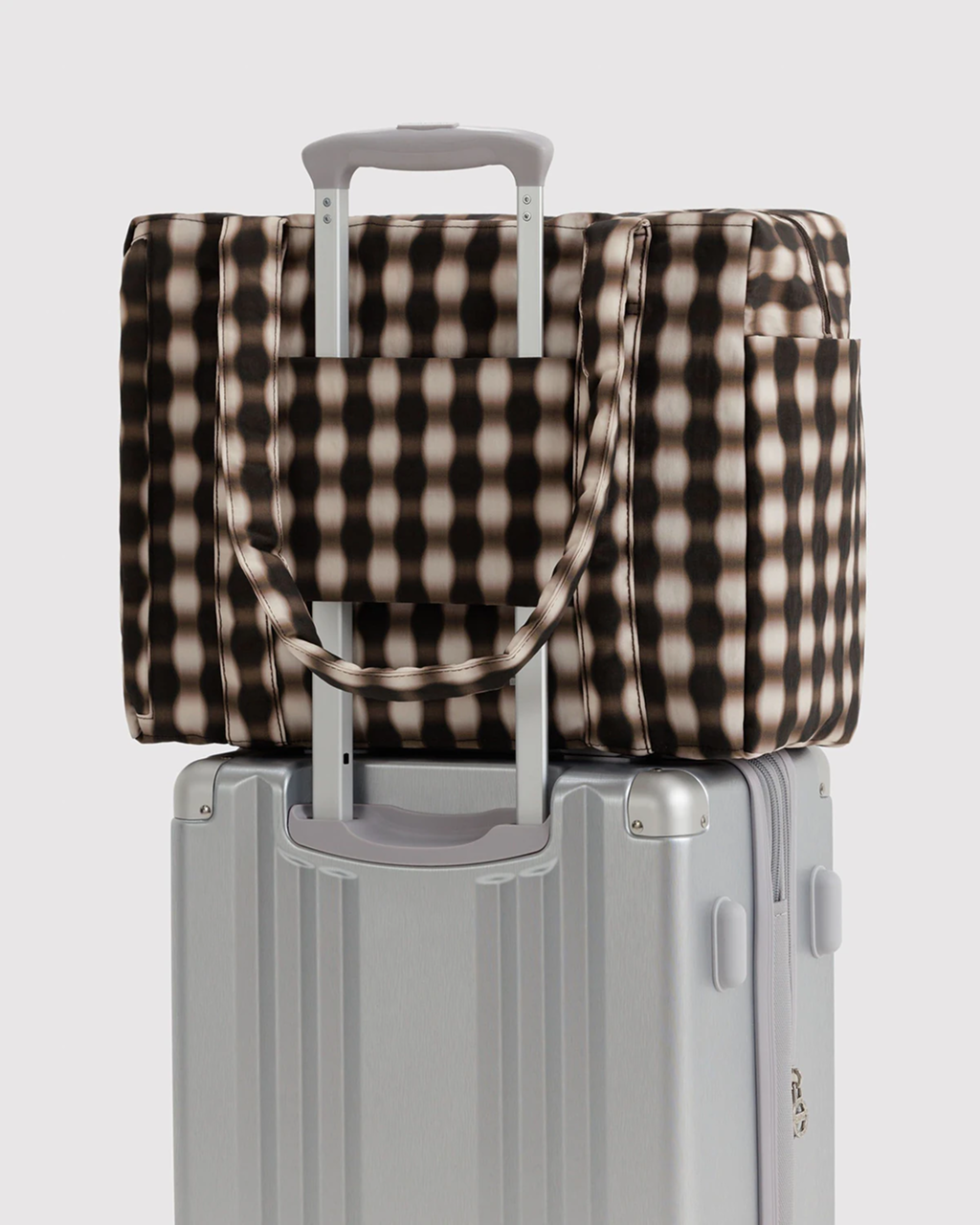 | Blurred Gingham Brown