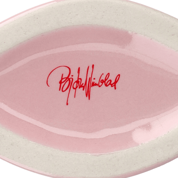 Bjørn Wiinblad Nina Vase, Pink/Red, H: 6.5"