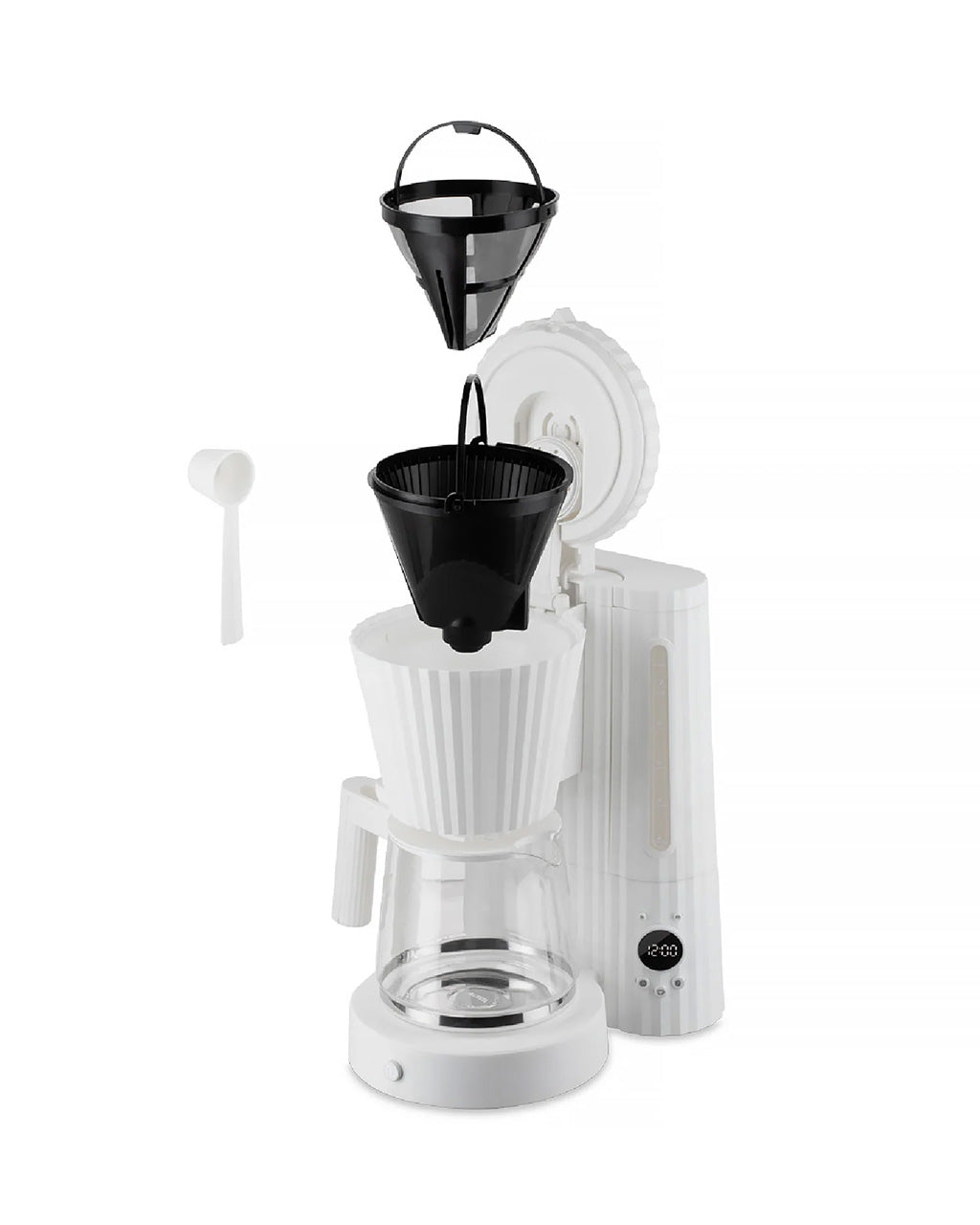 Alessi - Plisse Drip Coffee Maker | White