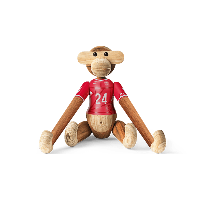 Kay Bojesen Monkey x DBU, Women's Jersey, Small, H: 7.3"